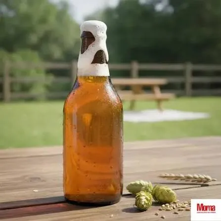 Cerveza rubia 1L