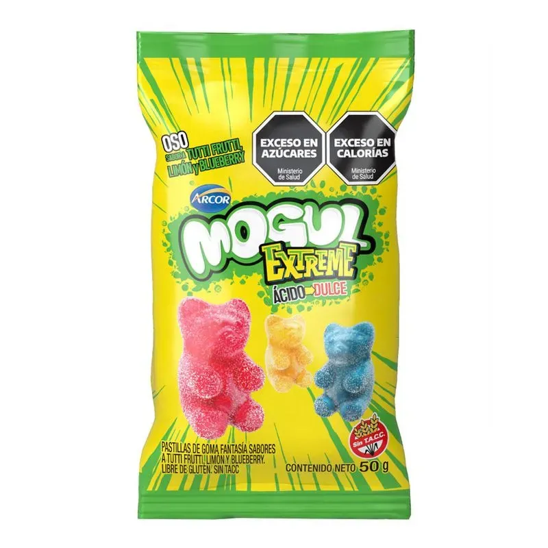Gomitas Mogul Oso Extreme Ácidas x 50g