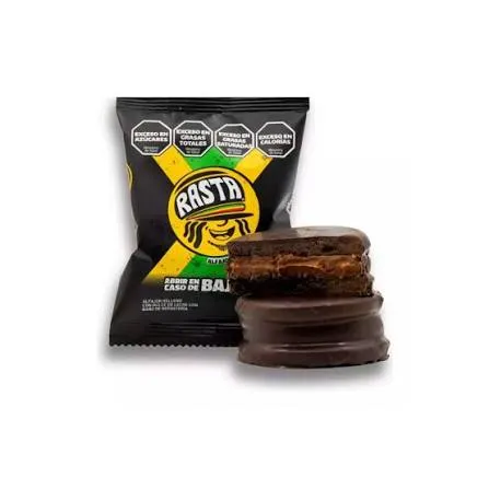 Alfajor Rasta Negro