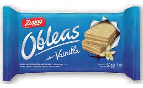 Obleas Vainilla Zupay x 50g