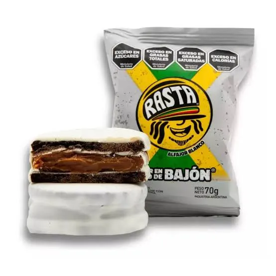 Alfajor Rasta Blanco
