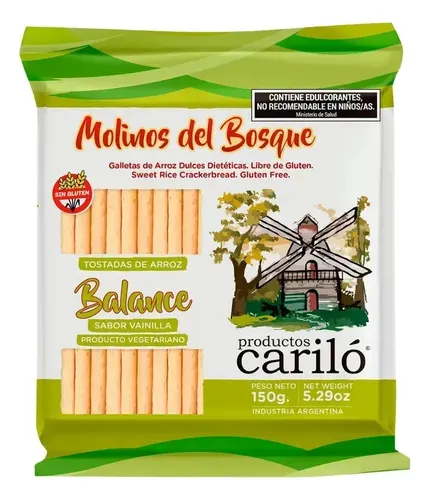Tostada de Arroz Dulce Light Molinos del Bosque