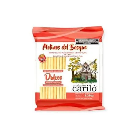 Tostada de Arroz Dulce Molinos del Bosque