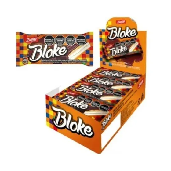 Oblea de Limón Bañadas en Chocolate Bloke x 20g