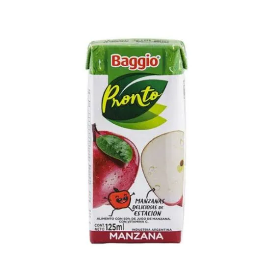 Baggio Pronto Manzana x 125ml